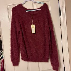 Fuzzy sweater